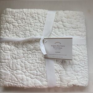 Pottery Barn linen sham